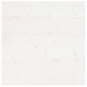 Tampo de mesa quadrado 70x70x2.5 cm pinho maciço branco 4