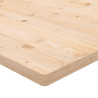 Tablero de mesa cuadrado madera maciza de pino 60x60x2.5 cm 5