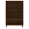 Aparador alto madera de ingeniería marrón roble 57x35x90 cm 4
