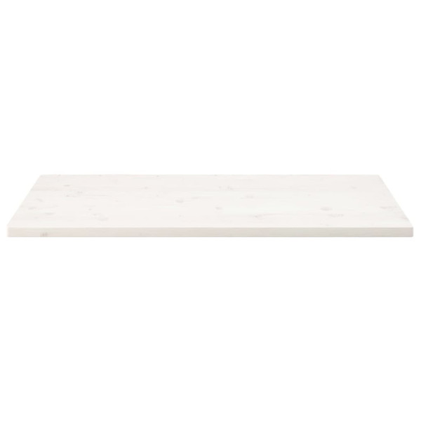 Tablero de mesa rectangular madera de pino blanco 100x50x2.5 cm M 3
