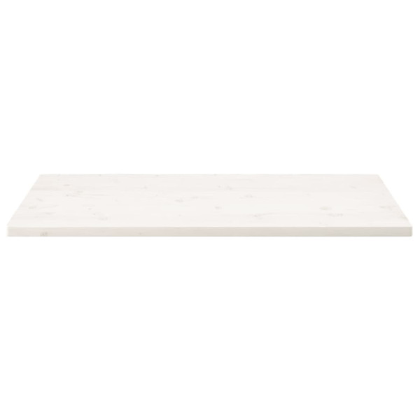 Tablero de mesa rectangular madera de pino blanco 100x60x2.5 cm M 3