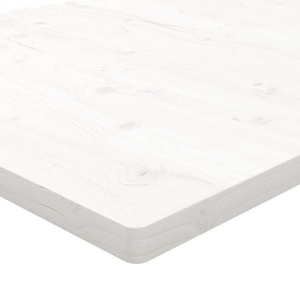 Tablero de mesa rectangular madera de pino blanco 100x60x2.5 cm M 5
