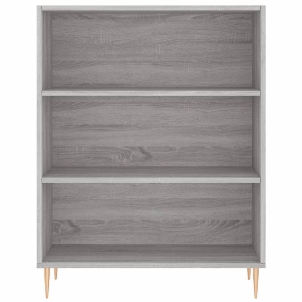 Estantería madera de ingeniería gris Sonoma 69.5x32.5x90 cm M 4