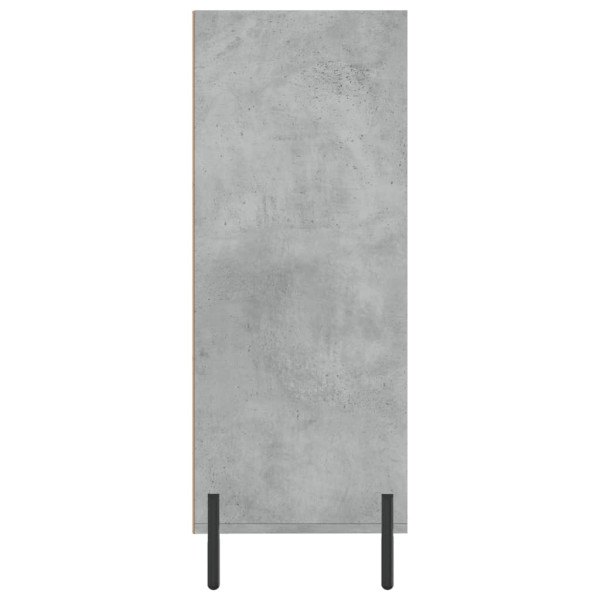 Estantería madera de ingeniería gris hormigón 69.5x32.5x90 cm M 5