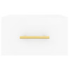 Mesita de noche de pared blanco 35x35x20 cm 5