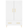 Aparador alto 69.5x31x115 cm derivados de madeira branco 5