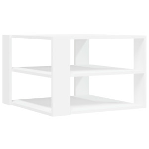 Mesa de centro 59.5x59.5x40 cm derivados de madeira branco H