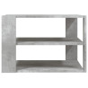 Mesa de centro madera ingeniería gris hormigón 59.5x59.5x40 cm 4