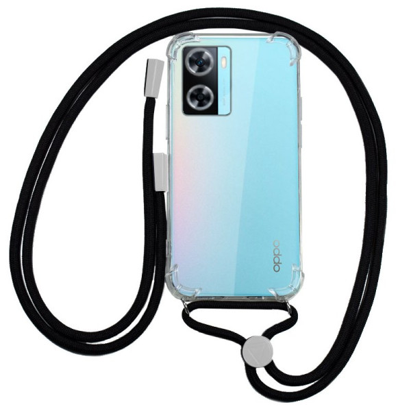 Carcasa COOL para Oppo A57s / A77 5G / Realme Narzo 50 5G Cordón Negro D