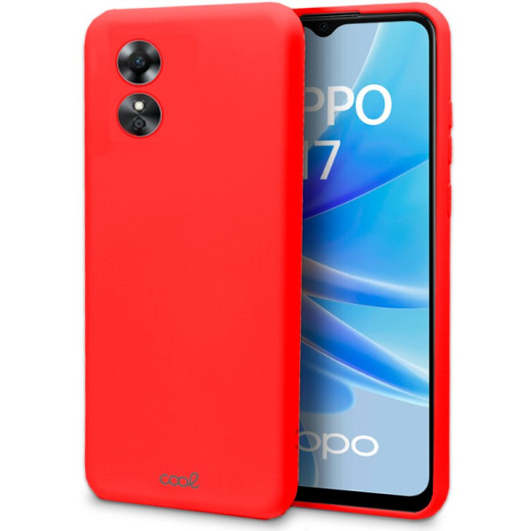 Carcasa COOL para Oppo A17 Cover Rojo D