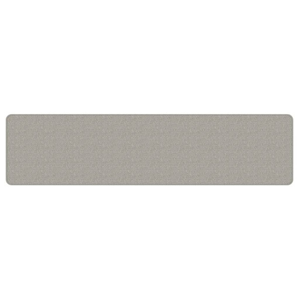 Tapete/passadeira 50x200 cm aspeto sisal cinzento-acastanhado M 3