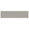 Alfombra de pasillo con aspecto de sisal gris taupe 50x200 cm 3