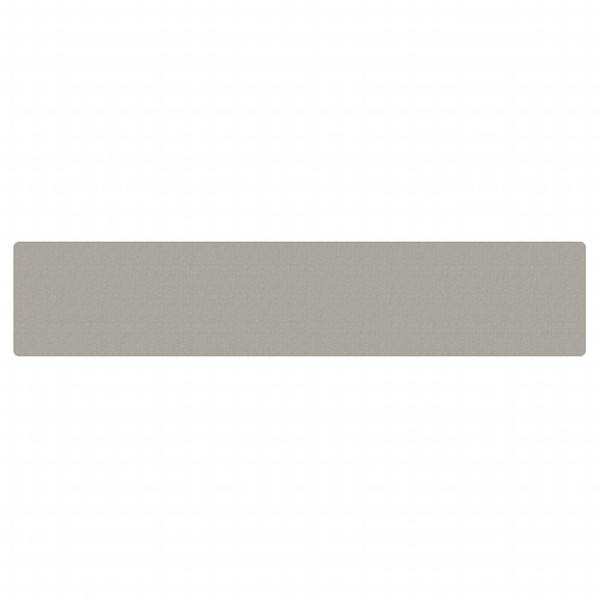 Tapete de corredor em sisal cinza cinza 80x400 cm M 3