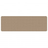 Tapete/passadeira 50x150 cm aspeto sisal cor areia 3