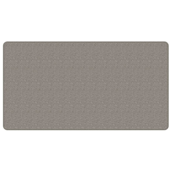 Tapete/passadeira 80x150 cm aspeto sisal prateado M 3