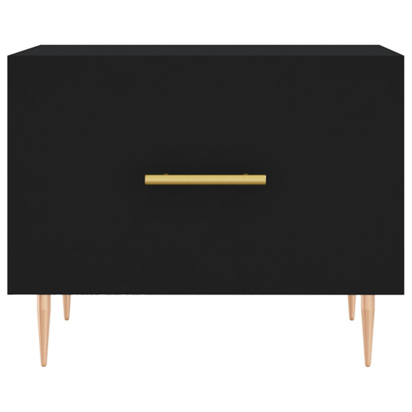 Mesa de centro 50x50x40 cm derivados de madeira preto M 5