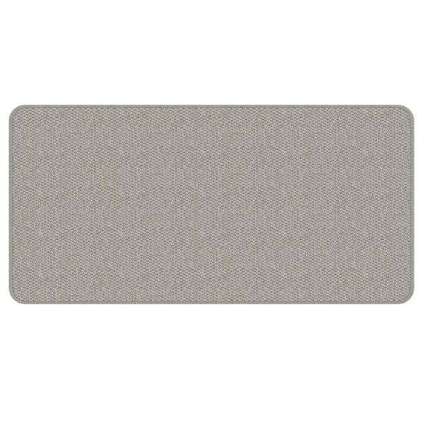 Tapete/passadeira 50x100 cm aspeto sisal cinzento-acastanhado M 3