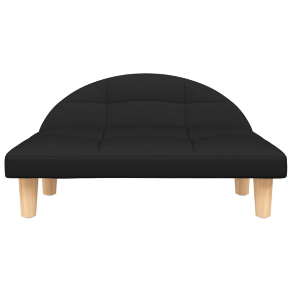 Cama para cães 70x52x30 cm tecido preto M 3