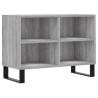 Mueble de TV madera de ingeniería gris Sonoma 69.5x30x50 cm 2
