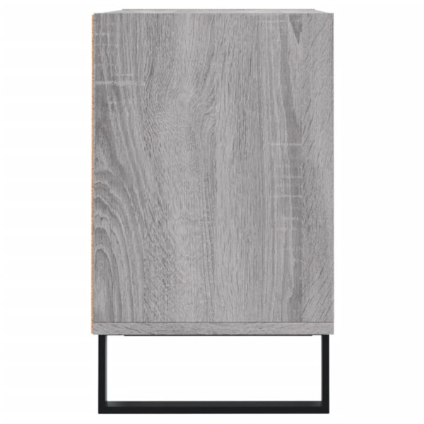 Mueble de TV madera de ingeniería gris Sonoma 69.5x30x50 cm M 5
