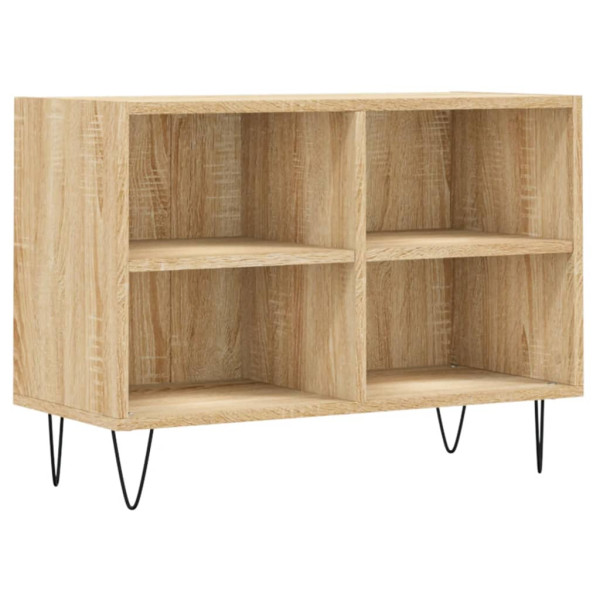 Mueble de TV madera de ingeniería roble Sonoma 69.5x30x50 cm M 2