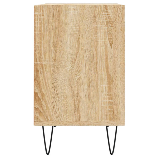 Mueble de TV madera de ingeniería roble Sonoma 69.5x30x50 cm M 5