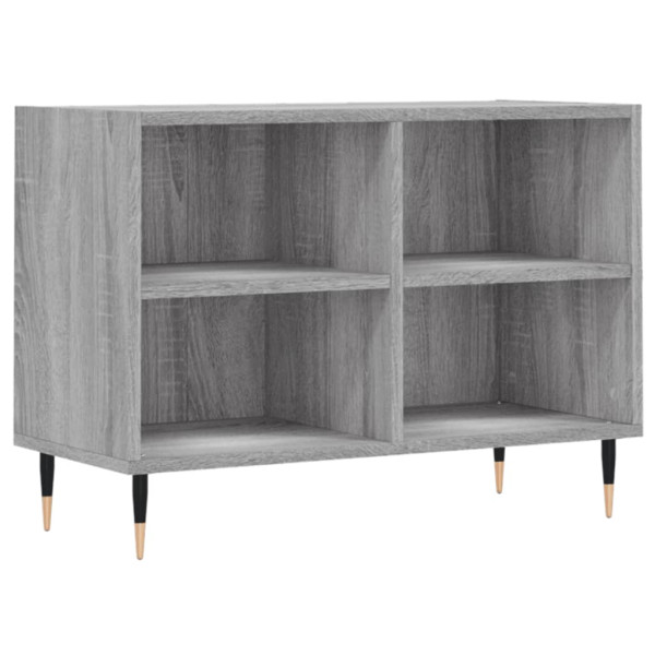 Mueble de TV madera de ingeniería gris Sonoma 69.5x30x50 cm M 2