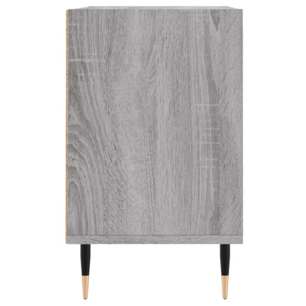 Mueble de TV madera de ingeniería gris Sonoma 69.5x30x50 cm M 5