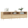 Mueble de TV madera contrachapada roble Sonoma 150x30x44.5 cm 3