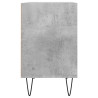 Mueble de TV madera de ingeniería gris hormigón 69.5x30x50 cm 5