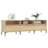 Mueble de TV madera contrachapada roble Sonoma 150x30x44.5 cm 3