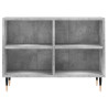 Mueble de TV madera de ingeniería gris hormigón 69.5x30x50 cm 4