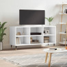 Mueble de TV madera de ingeniería blanco 103.5x30x50 cm 1