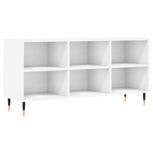 Mueble de TV madera de ingeniería blanco 103.5x30x50 cm H