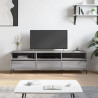 Mueble para TV madera contrachapada gris Sonoma 150x30x44.5 cm 1