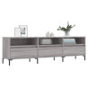 Mueble para TV madera contrachapada gris Sonoma 150x30x44.5 cm 3