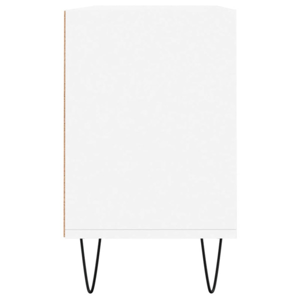 Mueble de TV madera de ingeniería blanco 103.5x30x50 cm M 5