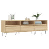 Mueble de TV madera contrachapada roble Sonoma 150x30x44.5 cm 3