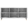Mueble de TV madera de ingeniería gris hormigón 103.5x30x50 cm 4
