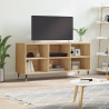 Mueble de TV madera de ingeniería roble Sonoma 103.5x30x50 cm 1