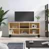 Mueble de TV madera de ingeniería roble Sonoma 103.5x30x50 cm 1