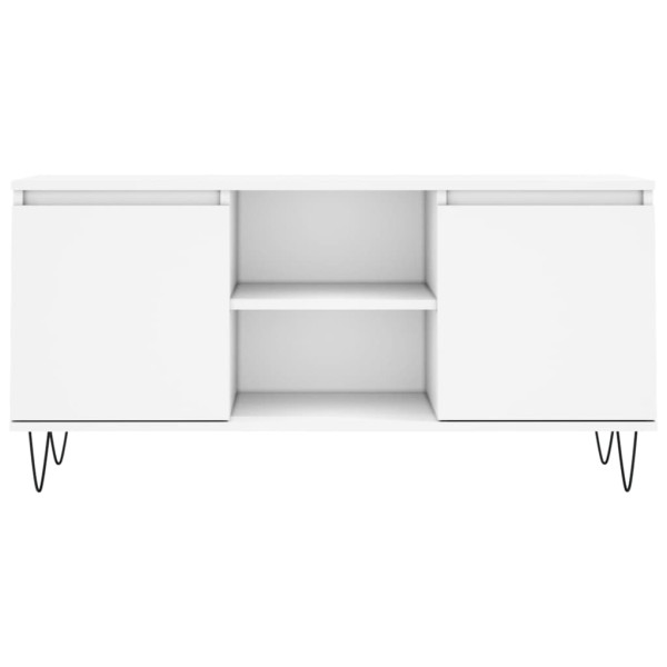 Móvel de TV 104x35x50 cm derivados de madeira branco M 5