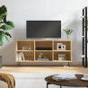 Mueble de TV madera de ingeniería roble Sonoma 103.5x30x50 cm 1