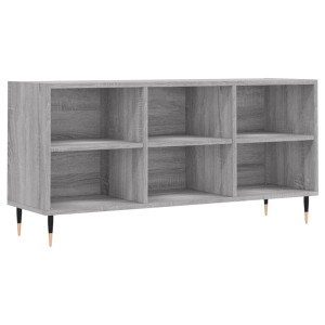 Mueble de TV madera de ingeniería gris Sonoma 103.5x30x50 cm H