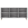 Mueble de TV madera de ingeniería gris Sonoma 103.5x30x50 cm 4