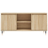 Mueble de TV madera de ingeniería roble Sonoma 104x35x50 cm 5