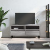 Móvel de TV 100x34.5x44.5 cm derivados madeira cinzento sonoma 1