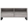 Mueble de TV madera contrachapada gris Sonoma 100x34.5x44.5 cm 5