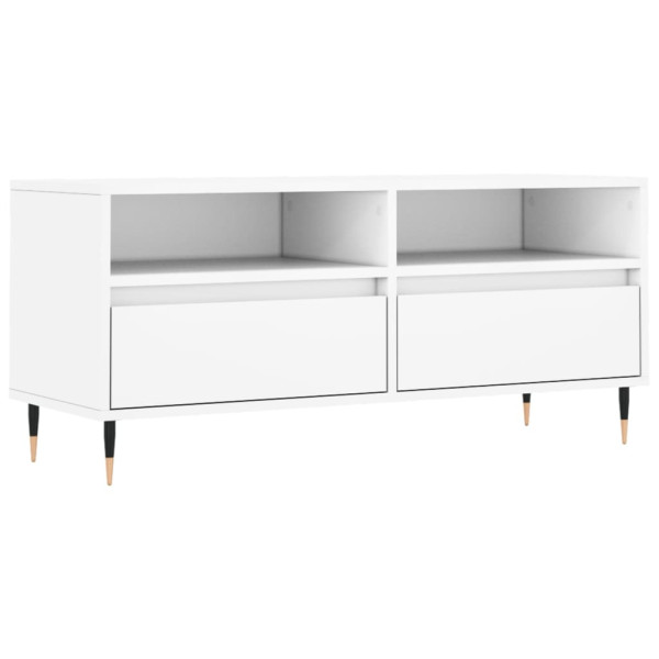 Móvel de TV 100x34.5x44.5 cm derivados de madeira branco M 2