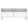 Móvel de TV 100x34.5x44.5 cm derivados de madeira branco 5